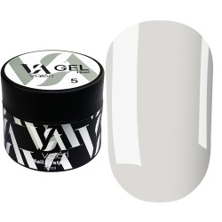 Gel for building VALERI Builder Gel / No. 5 Clear (transparent) / jar, 15 ml
