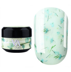 Гель для ногтей с сухоцветами Valeri / Flower Garden Gel / №6 (баночка), 5 мл