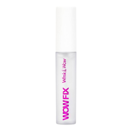 Żel do stylizacji brwi o mocnym utrwaleniu Wink&Wow - WOW FIX (różowy napis), 10 ml