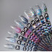 Brokatowy żel do stylizacji paznokci F.O.X / Glow Glitter Gel / 003, 5 ml (słoiczek)