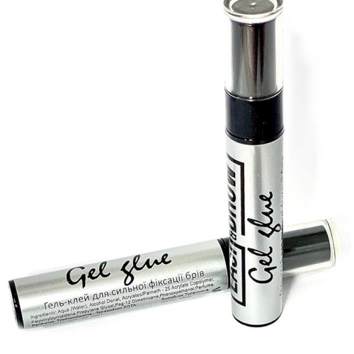 Gel-glue for extra strong fixation of eyebrows Permanent lash&brow / Gel-glue for brows, 10 ml