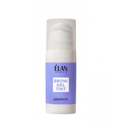 Гель-краска для бровей ELAN / Brow Gel Tint (вакуум тара) - Graphite, 10 мл