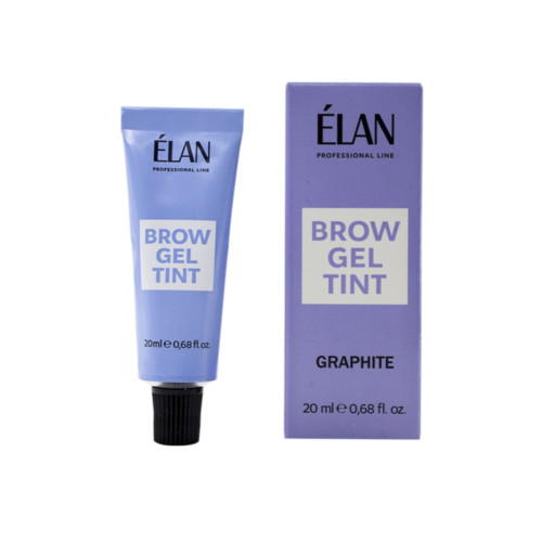 Гель-краска для бровей ELAN / Brow Gel Tint - Graphite, 20 мл (в тубе)