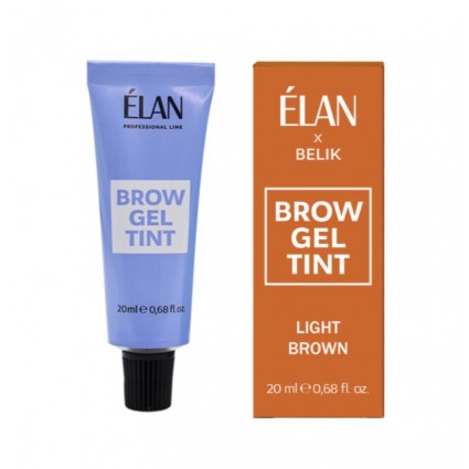ELAN x Belik Brow Gel Tint - Light Brown, 20 ml (tube)