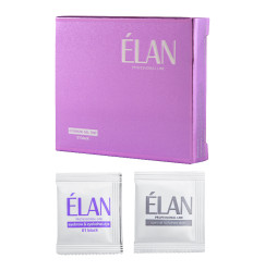 Kolorowy żel do brwi i rzęs ELAN-SET/01 czarny (mini)