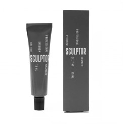 Гель-фарба для фарбування брів Sculptor Lash / Eyebrow Gel Tint / Graphite, 15 мл
