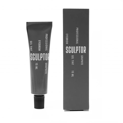 Gel-paint for eyebrow coloring Sculptor Lash / Eyebrow Gel Tint / Graphite, 15 ml