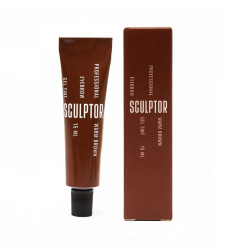 Гель-фарба для фарбування брів Sculptor Lash / Eyebrow Gel Tint / Warm brown, 15 мл
