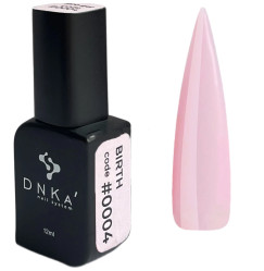 Żelowy lakier do paznokci DNKa Pro Gel / №0004 Birth (jasnoróżowy), 12 ml
