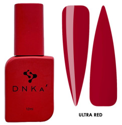 Żelowy lakier do paznokci DNKa / ULTRA RED (ekstra czerwony), 12 ml