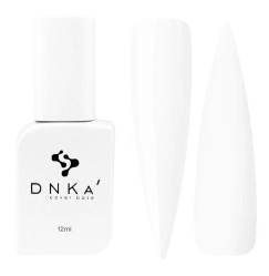 Гель лак для ногтей DNKa / ULTRA WHITE (белый, эмаль), 12 мл