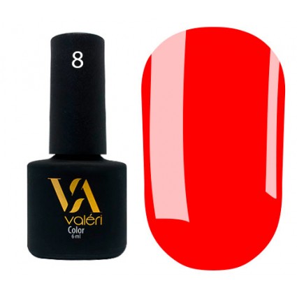 Гель-лак для ногтей VALERI Color №008, 6 мл