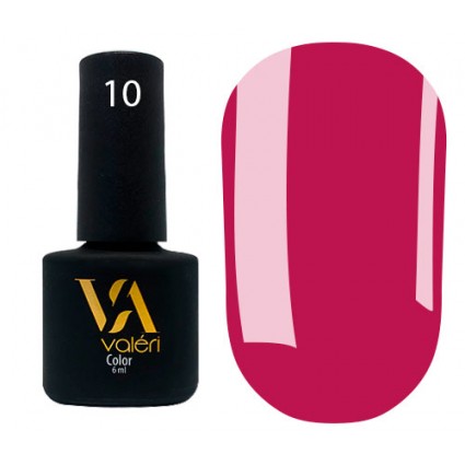 Gel polish for nails VALERI Color №10, 6 ml