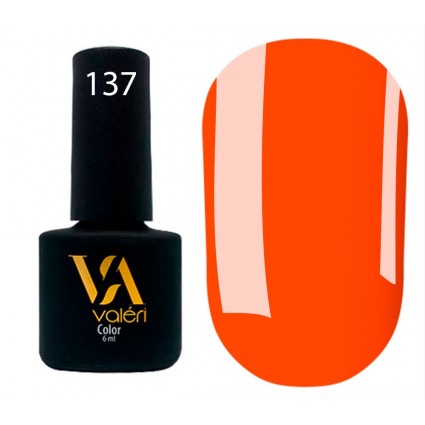 Lakier żelowy do paznokci VALERI Color №137, 6 ml