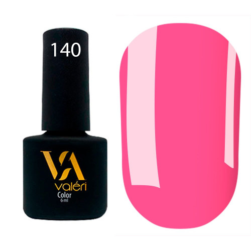 Lakier żelowy do paznokci VALERI Color №140, 6 ml