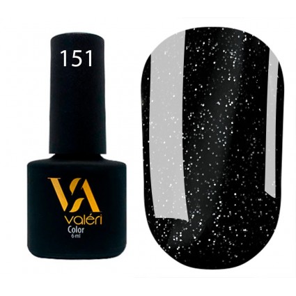 Lakier żelowy do paznokci VALERI Color №151, 6 ml