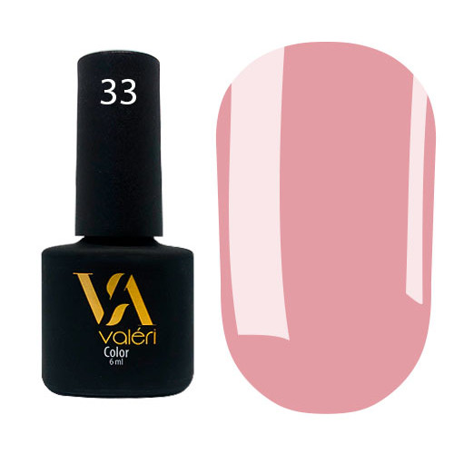 Гель-лак для нігтів VALERI Color №33, 6 мл