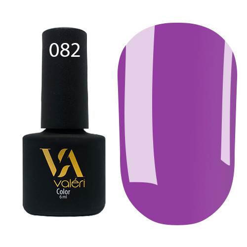 Gel polish for nails VALERI Color №82, 6 ml