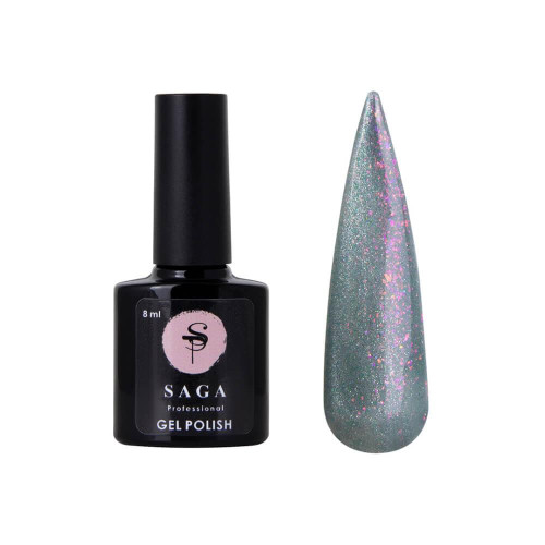 Гель-лак Saga Professional Gel polish CAT SHINE №09, 8 мл
