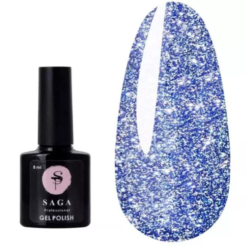 Гель лак світловідбивний Saga Professional Gel polish Fiery gel №11, 8 мл