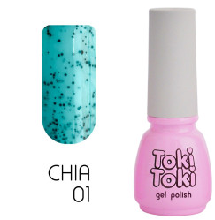 Gel polish Toki Toki / Chia No. 001, 5 ml