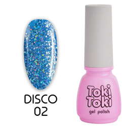 Gel polish Toki Toki / Disco No. 002, 5 ml