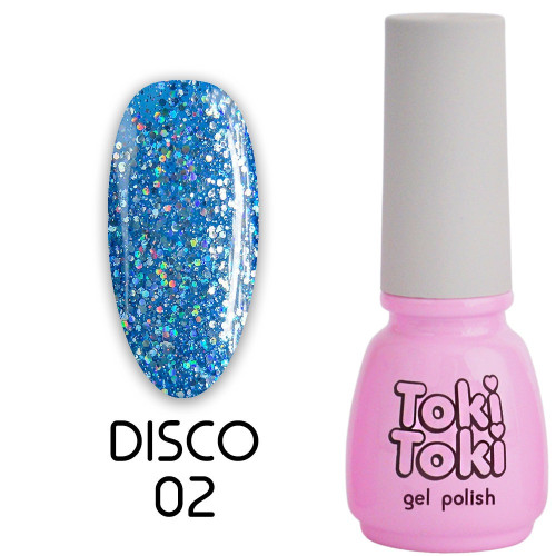 Гель-лак Toki Toki/Disco №002, 5 мл