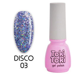 Gel polish Toki Toki / Disco No. 003, 5 ml