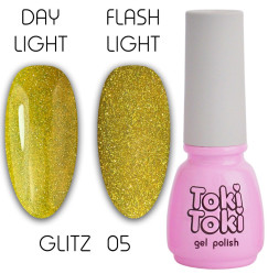 Gel polish Toki Toki / Glitz GZ05, 5 ml