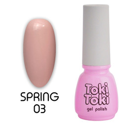 Gel polish Toki Toki / Spring SP03, 5 ml