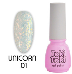 Gel polish Toki Toki / Unicorn UN01, 5 ml