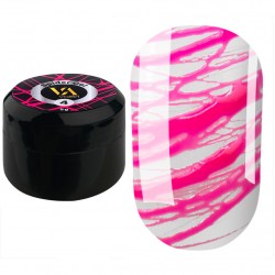 Valeri Spider Gel / No. 4 pink (jar), 5 ml