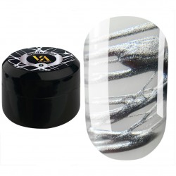 Гель-паутинка Valeri / Spider Gel / №8 серебристая (баночка), 5 мл