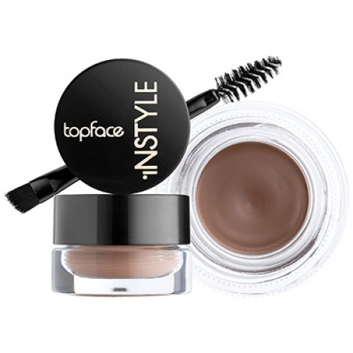 Гель-помадка для брів TopFace / Instyle - Eyebrow gel (PT551) / 02 - Taupe, баночка 3,5 г