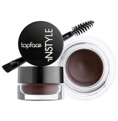 Eyebrow gel pomade TopFace / Instyle - Eyebrow gel (PT551) / 04 - Chocolate, jar 3.5 g