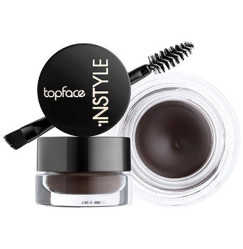 Eyebrow pomade gel TopFace / Instyle - Eyebrow gel (PT551) / 05 - Coffee, jar 3.5 g