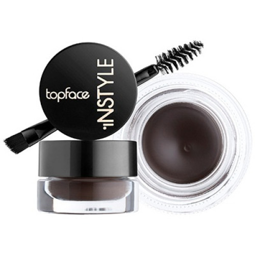Гель-помадка для брів TopFace / Instyle - Eyebrow gel (PT551) / 05 - Coffee, баночка 3,5 г