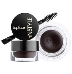 Eyebrow pomade gel TopFace / Instyle - Eyebrow gel (PT551) / 06 - Mocha Brown, jar 3.5 g