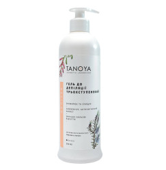 Żel Tanoya przed depilacją trzyetapową, 500 ml