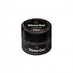 Гель-жвачка для дизайна ногтей F.O.X / Slime Gel / Clear, 10 мл (баночка)