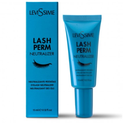 Гель нейтрализатор для биозавивки ресниц LeviSsime Lash Perm Neutralizer, 15 мл