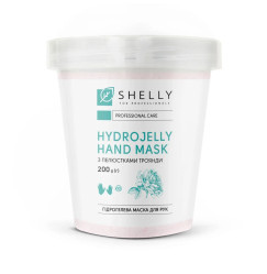 Shelly Hydrogel Hand Mask - HudroJelly Hand Mask - z płatkami róż, 200 g