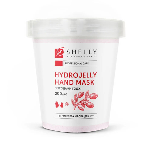 Shelly Hydrogel Hand Mask - HudroJelly Hand Mask - with goji berries, 200 g