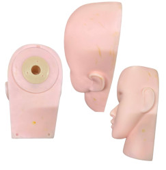 Mannequin head for eyebrow and lip tattooing, eyelash extensions - DISCOUNT
