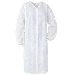 Disposable gown made of spunbond with buttons Polix PRO&MED - COMFORT+ (size L-XL), 1 pc