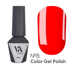 Gel polish for nails VALERI Color №08, 6 ml