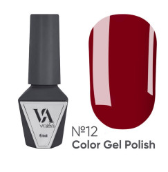 Gel polish for nails VALERI Color №12, 6 ml
