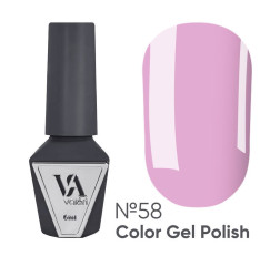 Gel polish for nails VALERI Color №58, 6 ml