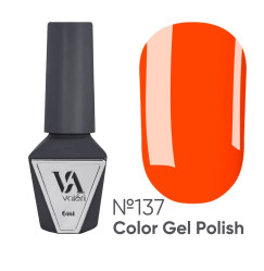 Gel polish for nails VALERI Color №137, 6 ml
