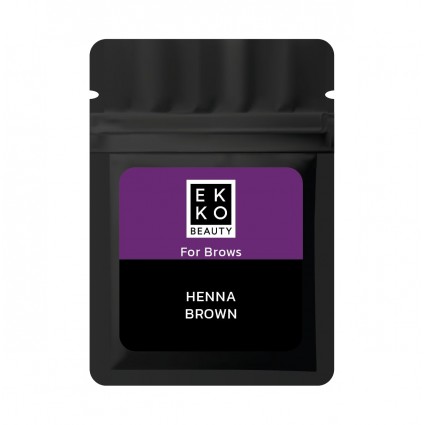 Хна для бровей Ekko Beauty - САШЕ 7 г - Brown